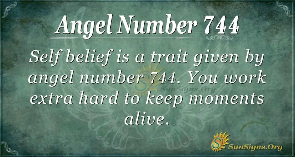 angel number 744 twin flame