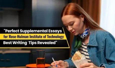 Supplemental Essays For Rose-Hulman Institute Of Technology